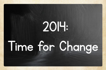 2014: time for change