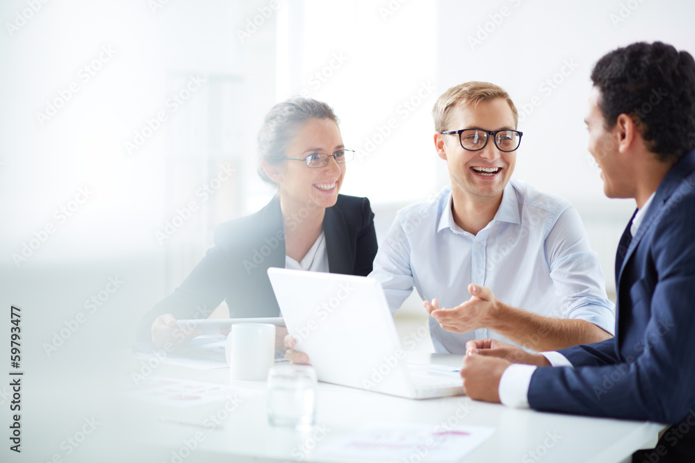 Canvas Prints business meeting