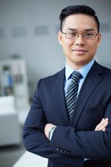 Fototapeta premium Confident businessman
