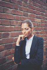 Pensive female