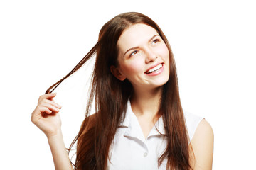 Obraz premium woman thinking