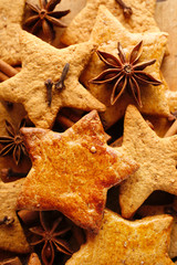 Gingerbread stars