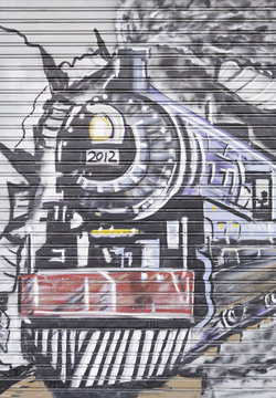 Graffiti train