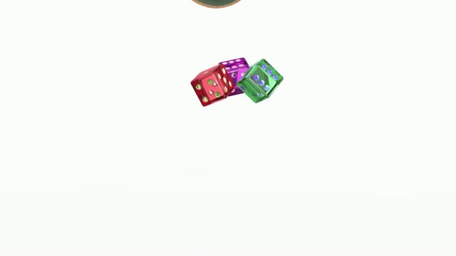 3x 6er W&uuml;rfeln