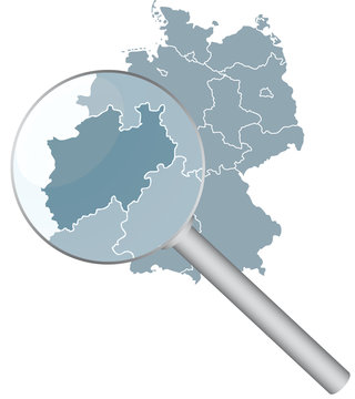 Deutschlandkarte_NordrheinWestfalen