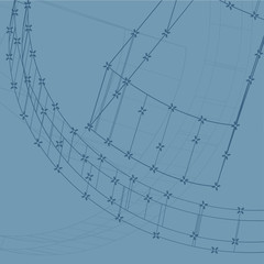 Аbstract circuit board techno background. EPS10 vector