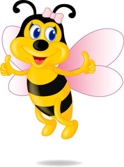 Cute Bee Cartoon