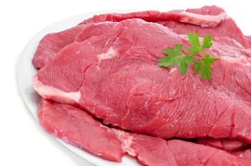 raw beef fillets