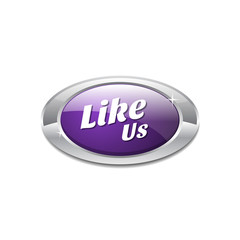 Like US Violet Vector Icon Button