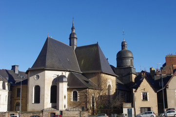 Fototapeta na wymiar Une église à Rennes
