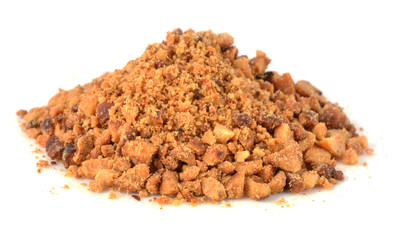 Crushing Peanuts for thai noodle