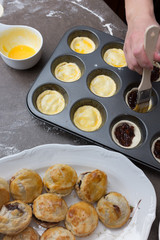 Baking small pies
