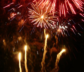 loud fireworks