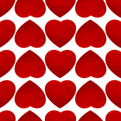 seamless pattern from hearts