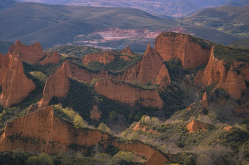 Fototapeta premium Las Médulas, Bierzo, España