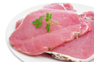raw pork sirloin