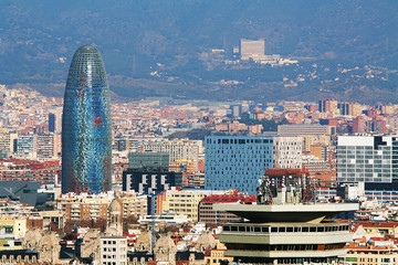 Paysage urbain de Barcelone