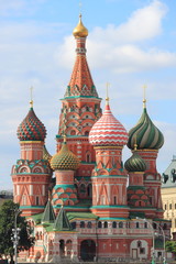 Fototapeta na wymiar Bazyli katedra w Moskwie, Rosja