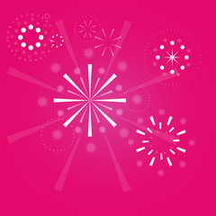 Fireworks. New Years Eve. Celebrate.