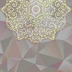 Abstract background with lace
