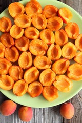 Fototapeta na wymiar Apricots