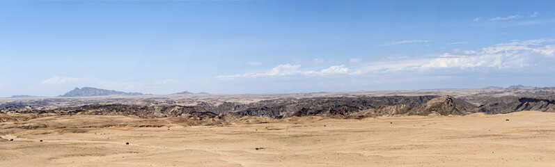 landscape of Namib Desert
