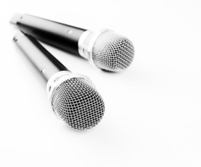 Duet modern wireless microphone