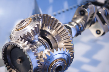 Steel Crankshaft With Cogwheel