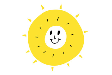 gelbe lachende Sonnen...