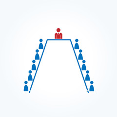 ビジネスマン　ミーティング　リーダー　