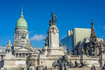 Deurstickers Congressional Plaza in Buenos Aires, Argentina © Anibal Trejo