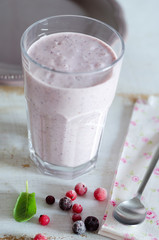 Smoothie, leinsamen, milch