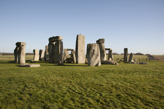 Stonehenge historic site in Wiltshire England UK