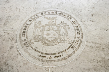Seal of New York in Fort Bonifacio, Manila, Philippines