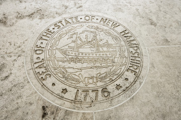 Seal of New Hampshire in Fort Bonifacio, Manila, Philippines