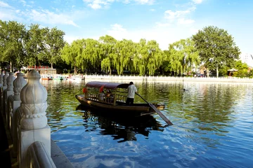 Foto op Canvas Houhai Lake, Beijing, China © lapas77