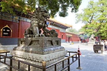Foto op Plexiglas Beijing, Lama temple © lapas77