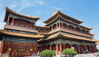 Fototapeta premium Beijing, Lama temple