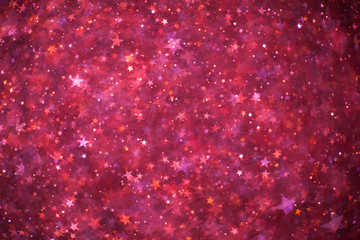 pink glowing stars background