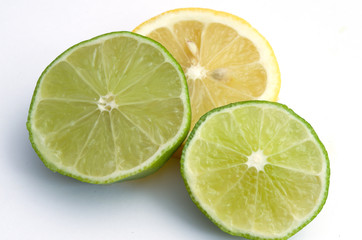 Fototapeta na wymiar lemon and limes
