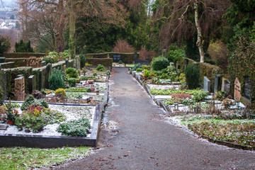 Poppelsdorf cemetery in Bonn, Germany