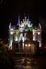 Fototapeta na wymiar Church of Virgin Mary in Batumi, Georgia