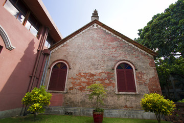 Fototapeta premium facade of spanish building