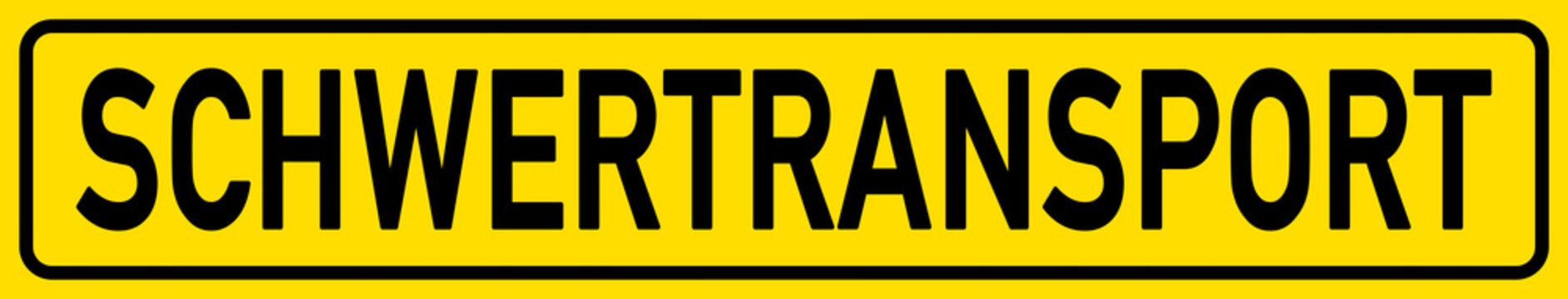 German Schild G297 - Schwertransport