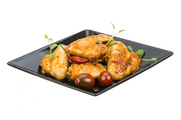 Grilled chicken wings
