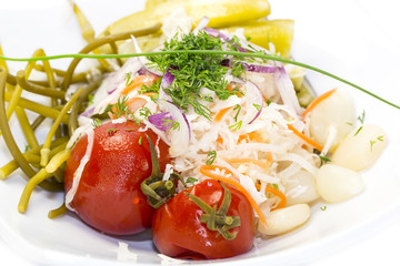 pickled vegetables