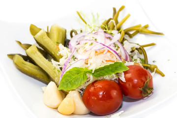 pickled vegetables