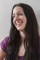 Naklejka premium Woman portrait