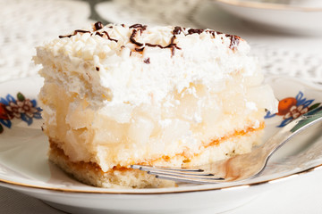 Piece of apple pie