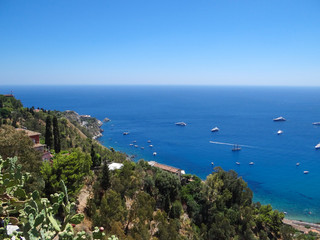 sicile vue du littoral